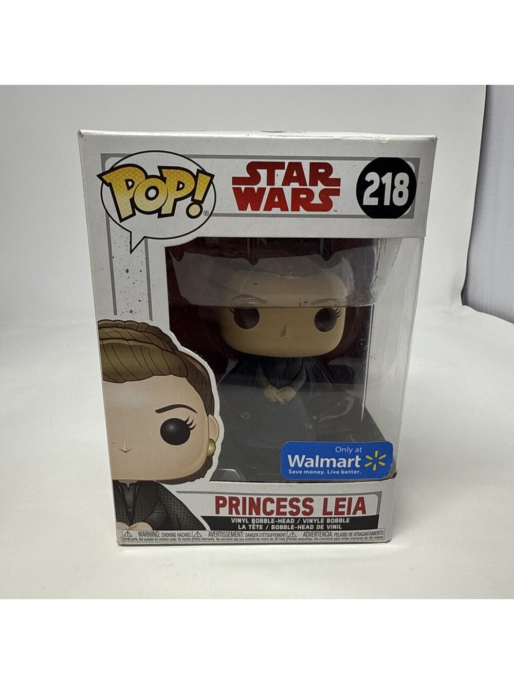 Funko Pop! Vinyl: Star Wars - Princess Leia - Walmart (Exclusive) #218